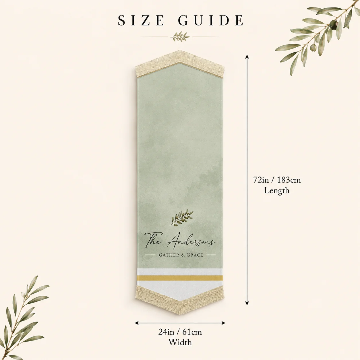 Runner da Tavolo Personalizzat - Home Textiles Today Logo recensione e prezzo