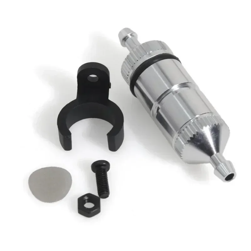Aluminum Alloy Oil Nitro Fuel Filter 1876 for 1/8 Kyosho MP10 MP9 RC Car Upgrad - view 4