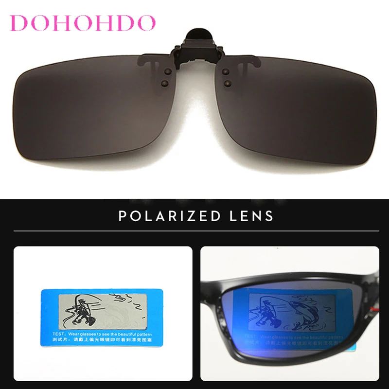 

Polarized Night Vision Photochromic Lenses Clip On Sunglasses UV400 Sports Anti-Glare Driving Eyewear Women Man Fishing Goggles