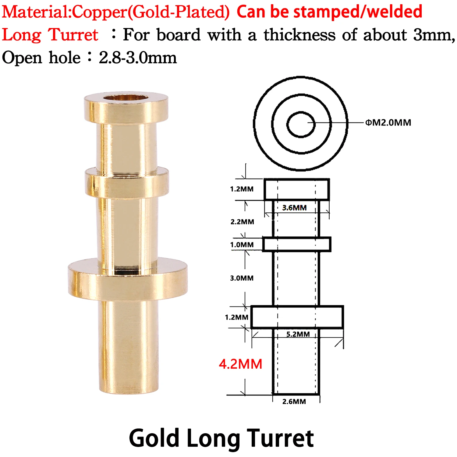 Variant: Gold Long Turret