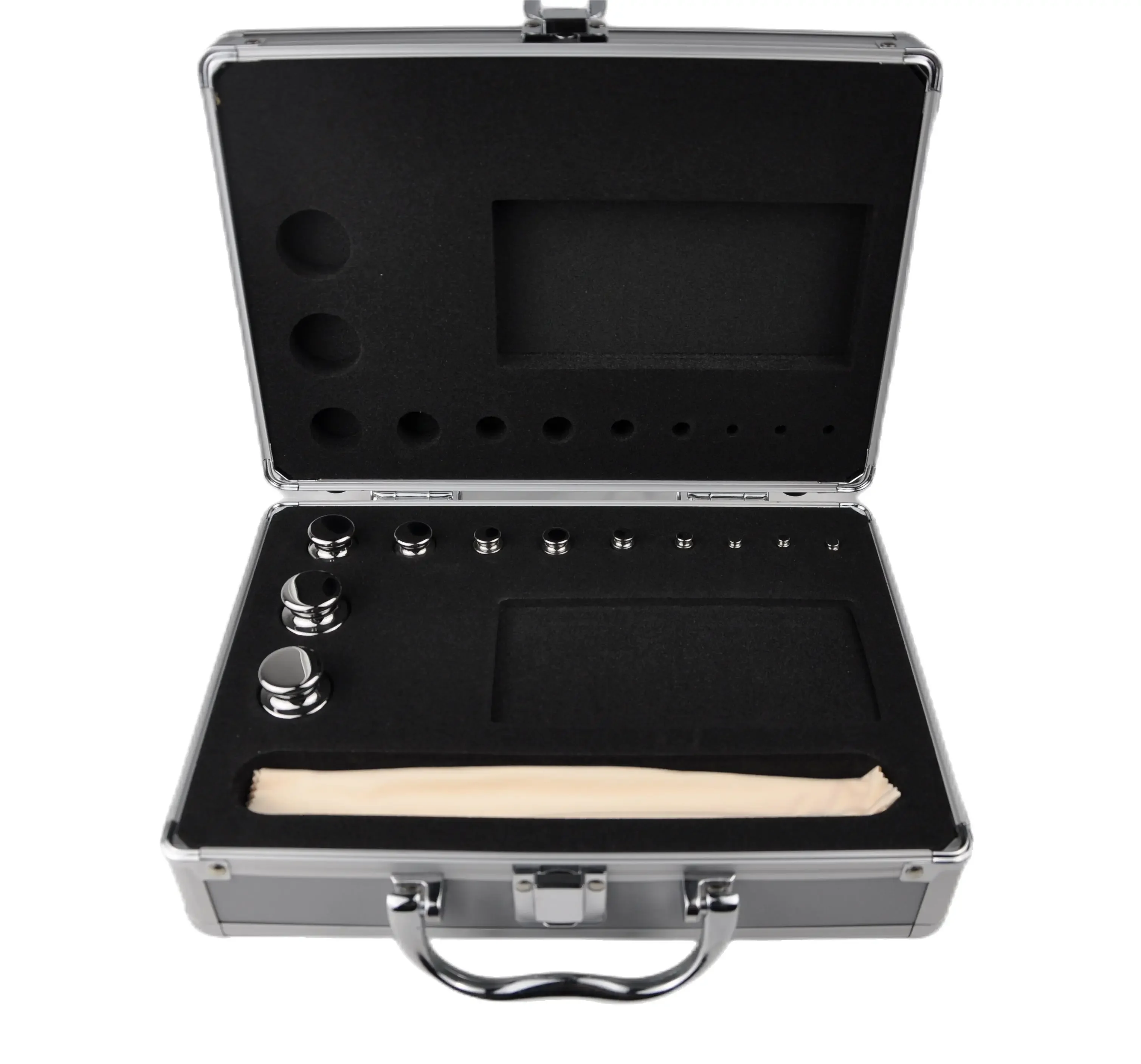 

Laboratory Stainless Steel Scale Calibration Weight Set E1 E2 F1 Class Test Weight Set 1mg-1kg Standard Weights