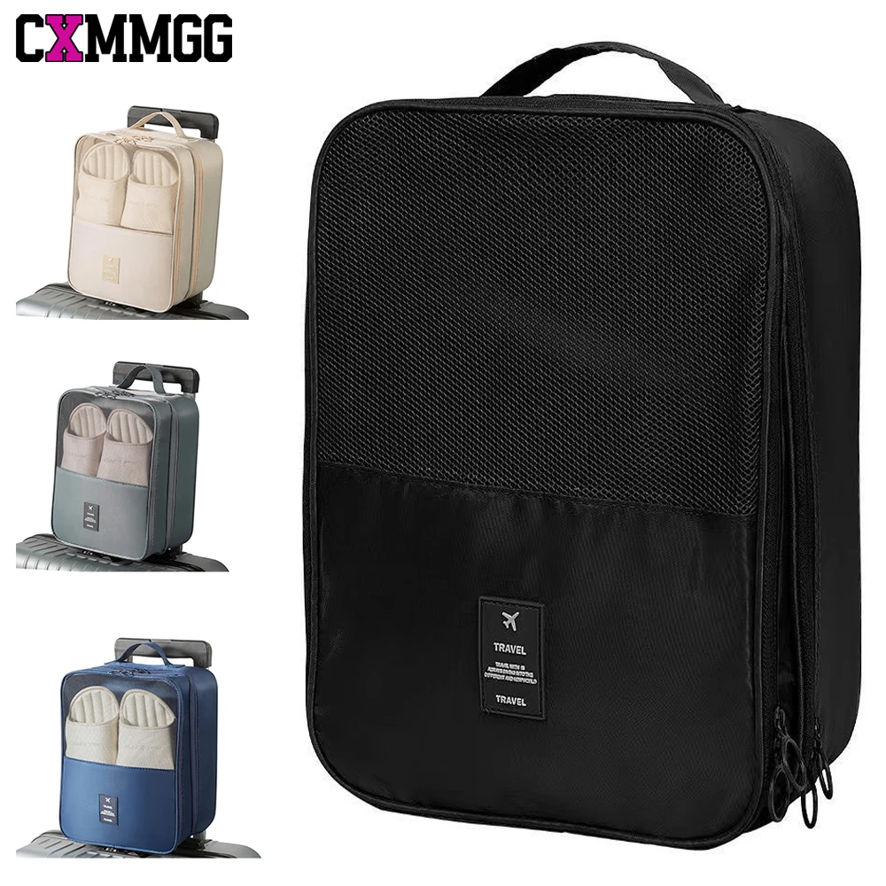

CXMMGG 1PCS Shoe Bags for Travel Holds 3 Pair of Shoes Travel Shoe Bag for Packing Portable Shoe Cubes for Travel and Daily Use