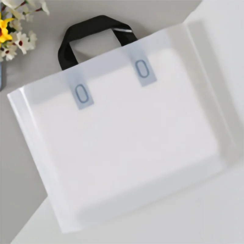 Clothing store handbag printing logo women\'s clothing and children\'s clothing store gift bag plastic packaging customization