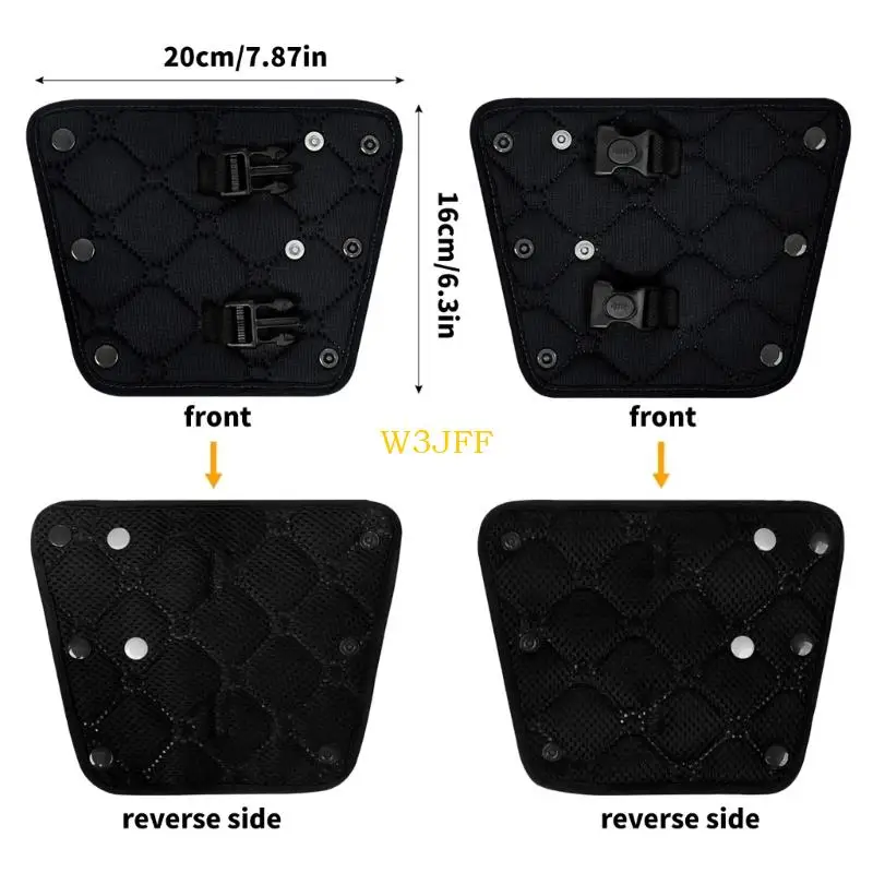W3JF Ghế Ngồi Ô Tô Ngực Dây An Toàn Dây Kẹp Ngực Bé Bảo Vệ Chống Thoát Clip