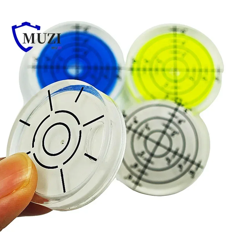 1pc 32mm Universal Level Spirit Level Bubble Bullseye Level Round Circular Measuring Meter Measuring Tool Circular Measuring Kit