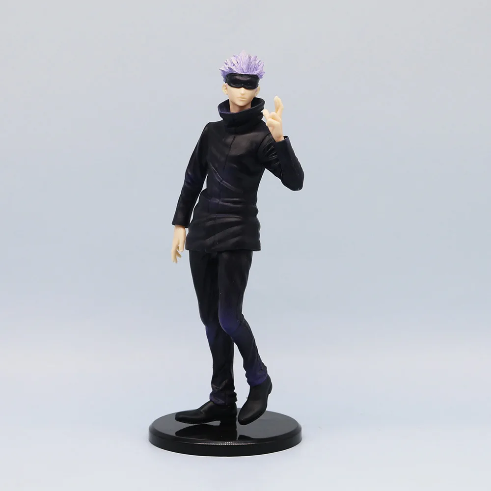 Anime Jujutsu Kaisen Gojo Satoru Itadori Yuji Kawaii Q Ver colección de figuras de acción lindo PVC GK modelo muñeca juguete para regalo para amigos