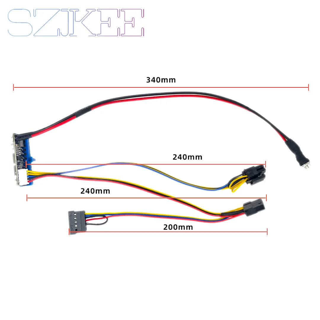 DC-ATX 160W Direct Plug Power Module Conversion Board Mini ITX 12V High Power Zero Noise 24pin 12V 160W