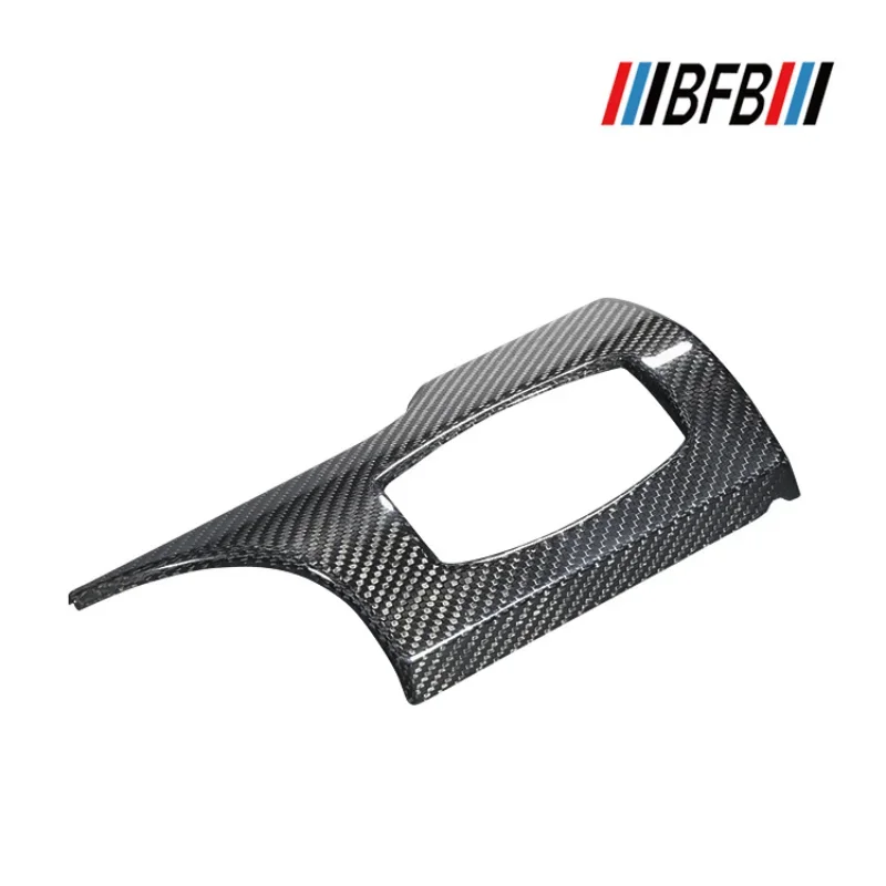 

For Ford Mustang Real Dry Carbon Fiber Gauge Bar Left Trim Light Control Button Decorative Panel modification Accessories