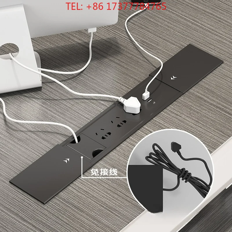 Simple Modern Light Luxury Large Boss Desk President Computer Desk and Chair Combination for Single Office