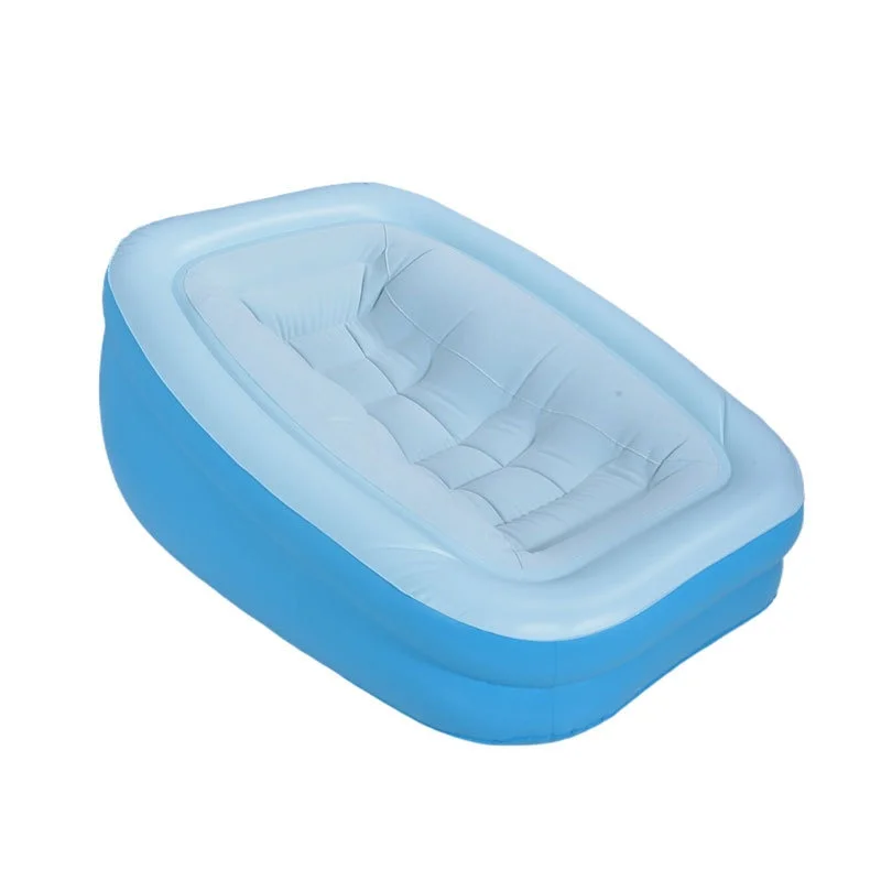 In-stock Portable Inflatable Sofa Lightweight Easy-carry Suitable Small Spaces Outdoor Adult Camping Recliner Flocked Fabric