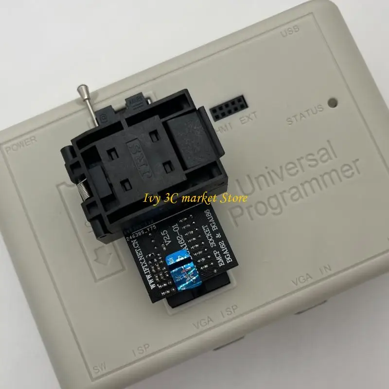 D7YC Emmc محول حرق مقعد استبدال BGA162/BGA186 Emmc قارئ الذاكرة محول #3