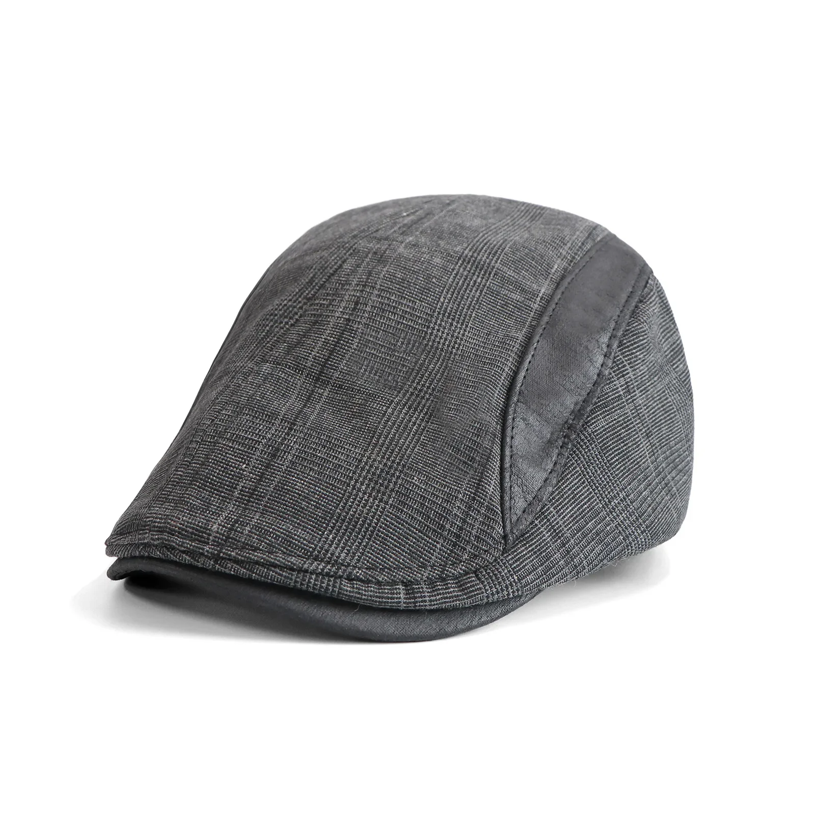 

2025 Summer New Men's and Women's Plaid Beret Casual Painter Forward Artistic Hat Acg Alo Cap Baseball Bass Accessories Yoga