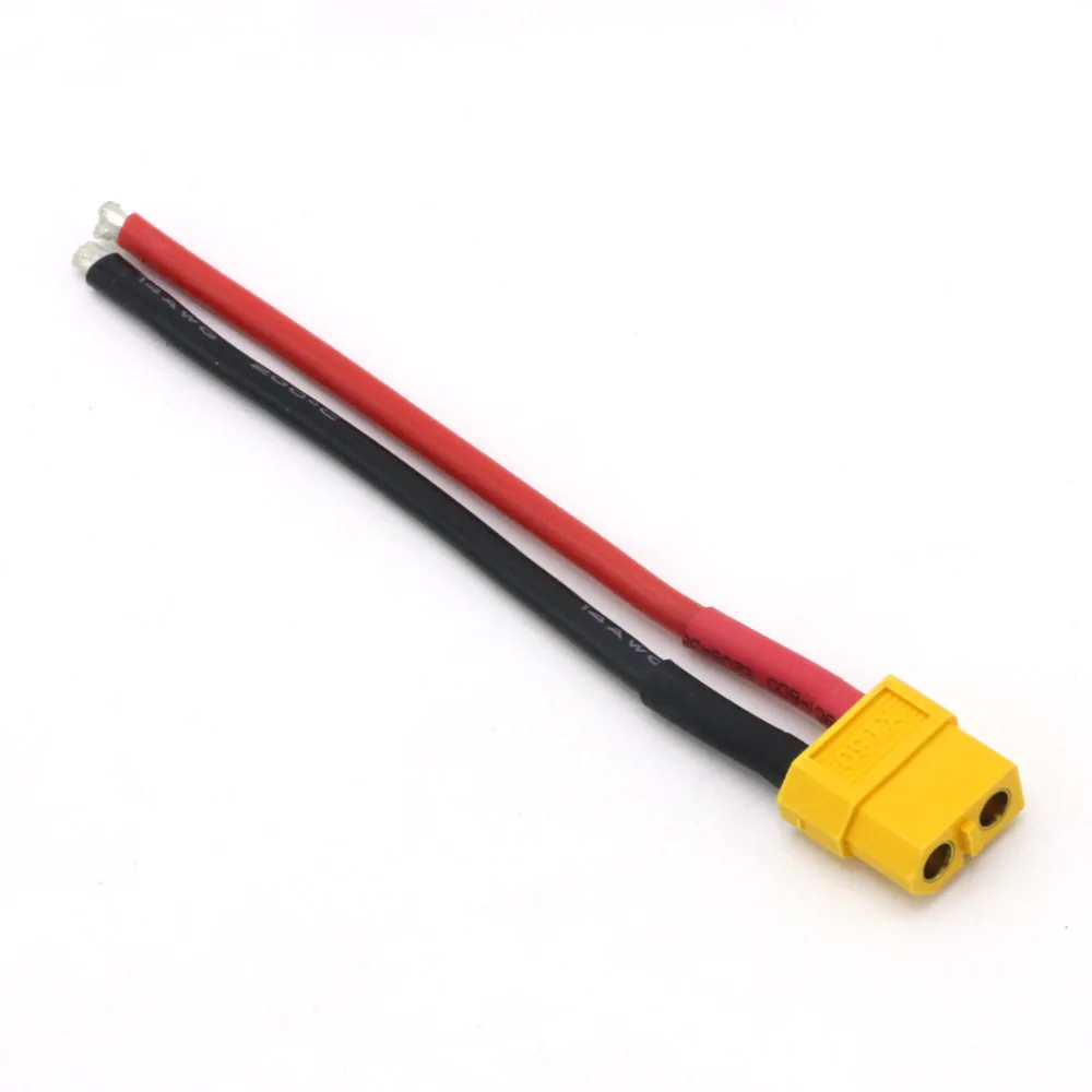 XT60 Female Male Connector XT60 Plug Connecting Line With 10CM 14AWG Silicone Wire for Rc Lipo battery Rc Drone Car Boat