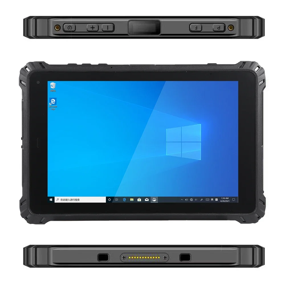 2025 Original K08NF Industrial Rugged Windows 10 Tablet PC Waterproof 8 Inch Intel N5100 8GB RAM 128GB ROM 5.8G WiFi HDMI 4G LTE