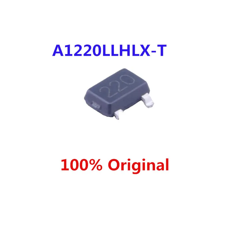 10Pcs 100% New Original A3212ELHLT-T 212 A1304ELHLX-T 304 A1220LLHLX-T 220 A1126LLHLT-T 126 SOT-23