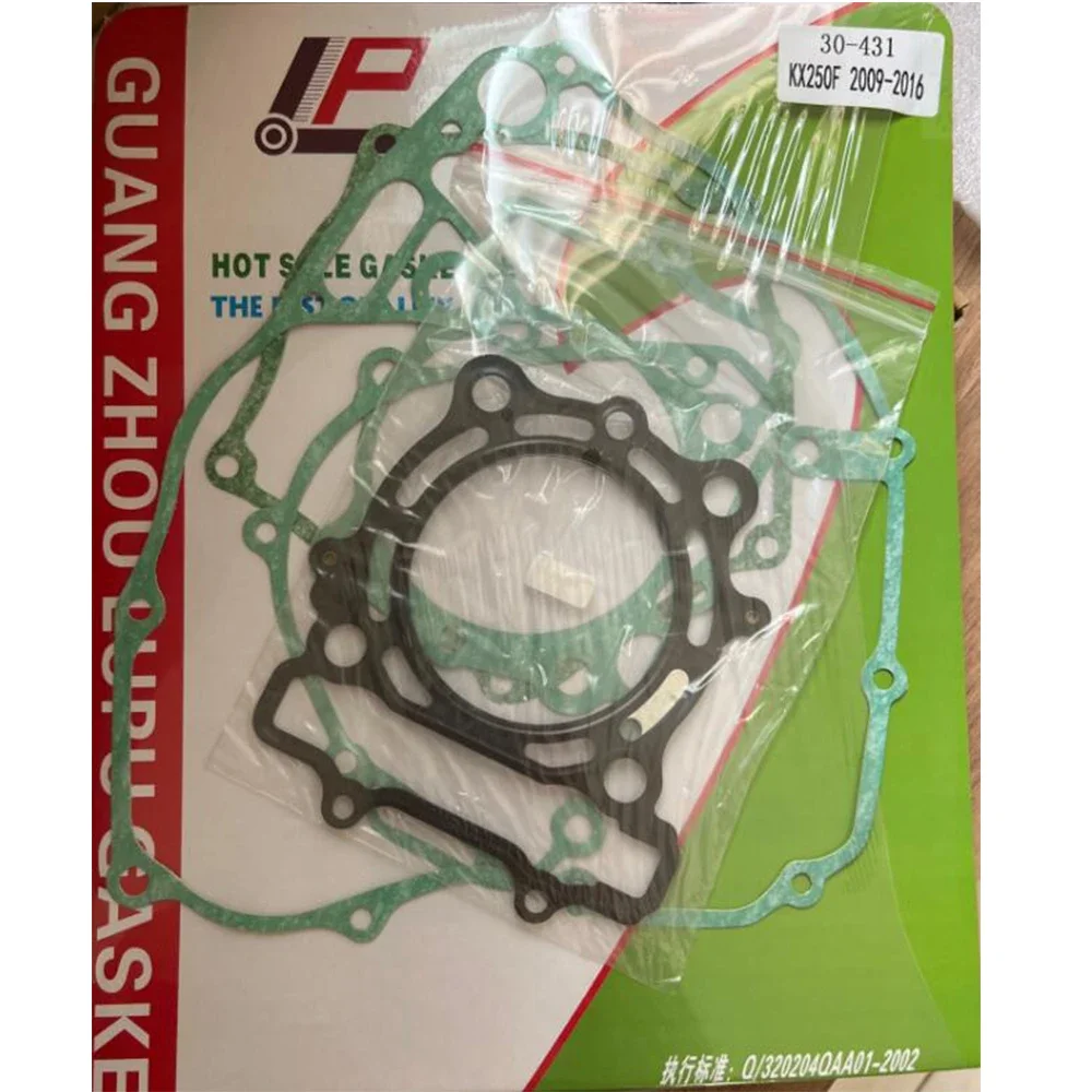 Motorcycle Cylinder Engine Crankcase Cover Gasket Kits Set For Kawasaki KX250F KX 250F KXF 250 KX250 F 2009-2016