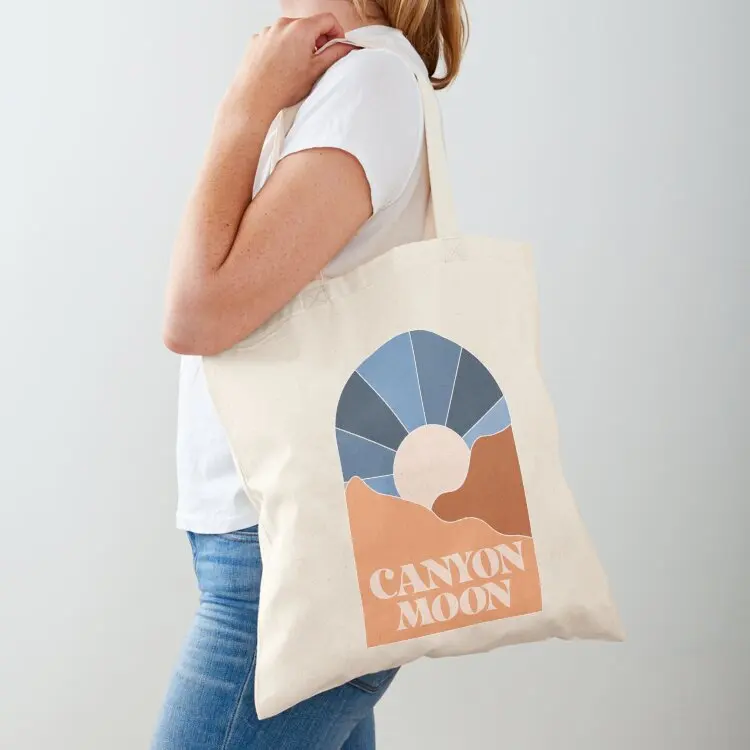 Fineline Canyon Moon Tote Bag Canvas bag Women's handbag tote bags cloth bags bags luxury women