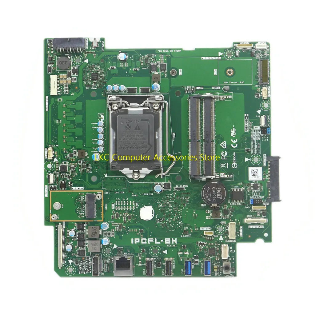 New For Dell Optiplex 5260 5270 AIO All-in-one Motherboard CN-08VJCH 8VJCH 08VJCH 03CDJK CN-03CDJK 0RK2RP IPCFL-BH Mainboard