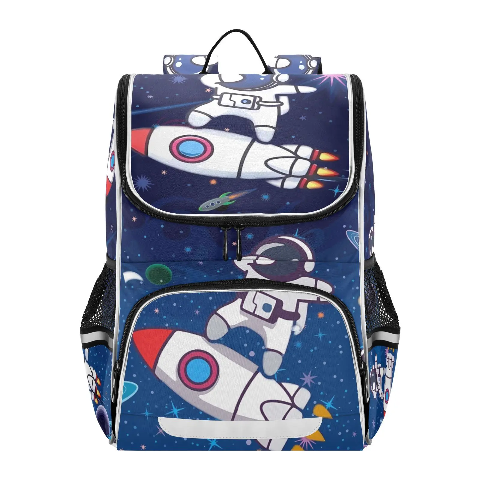 New Cartoon 1-6 Grade School Bags Kids Backpack For Girls Cartoon astronaut Children Orthopedic Backpack Mochila Infantil