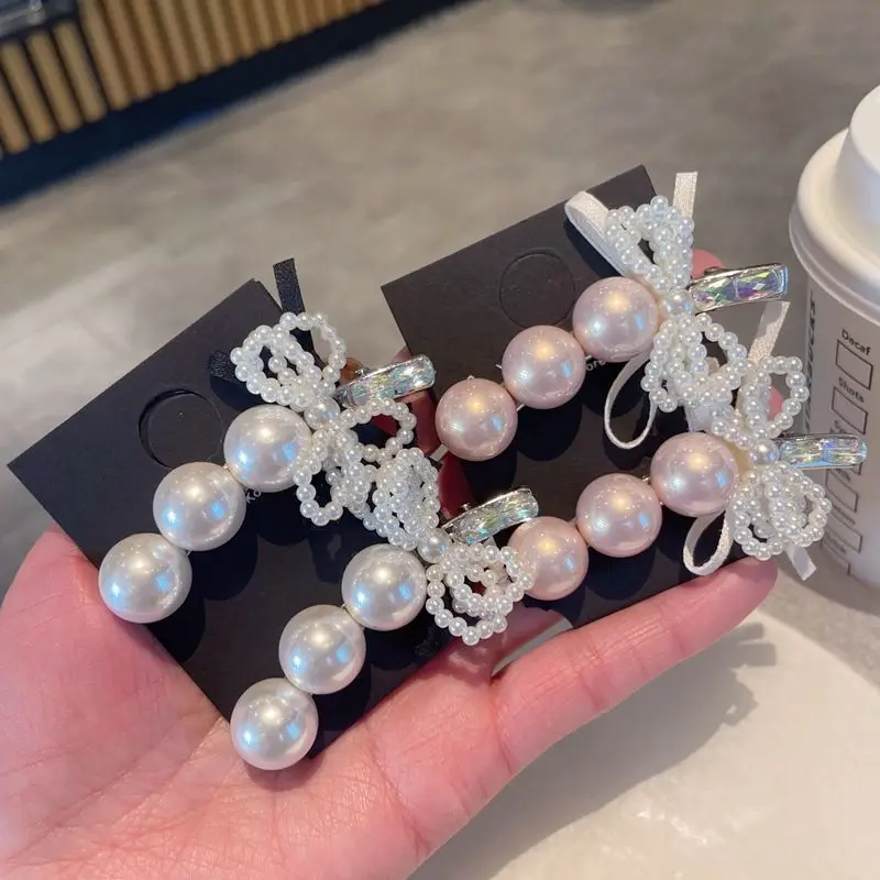 New Pearl Bow Hair …