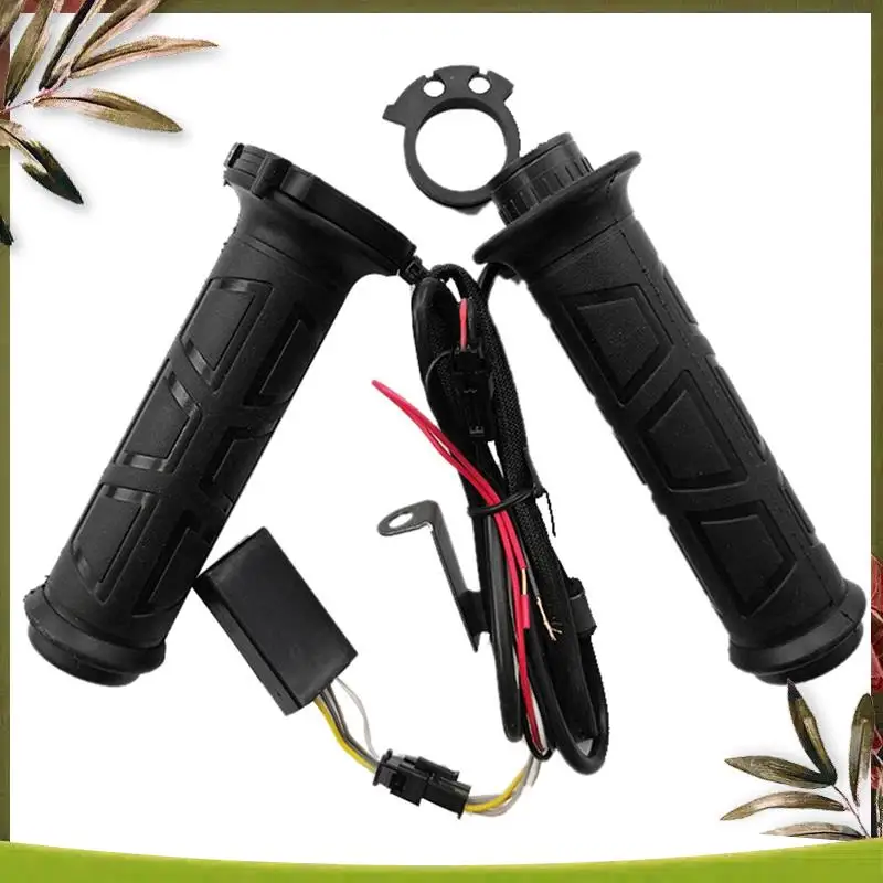 

AB98-2PCS 7/8 мотоциклетный руль с подогревом, электрические горячие ручки, 12 В, грелка для ручек, 22 мм, аксессуары для мотоциклов с регулируемой температурой