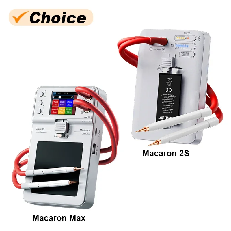 

Portable Battery Spot Welder for Mobile Phone Repair Qianli Macaron 2S Max 6 Speed Spot Welding Machine