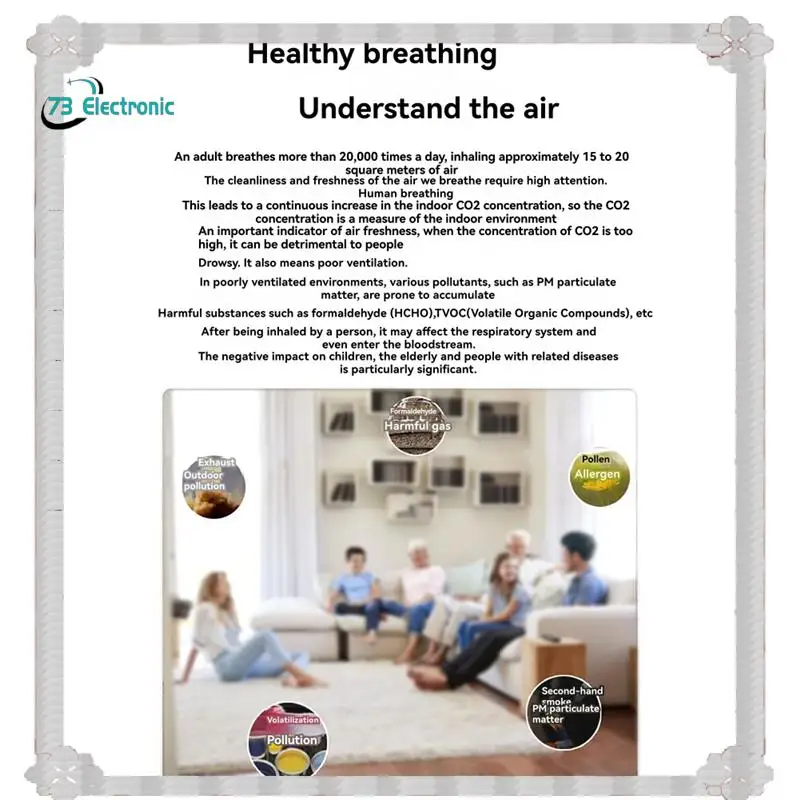 

24-часовая доставка MT07CO 6-в-1 монитор качества воздуха в помещении портативный тестер PM2.5 PM10 бытовой CO CO2 TVOC HCHO качество воздуха Moni