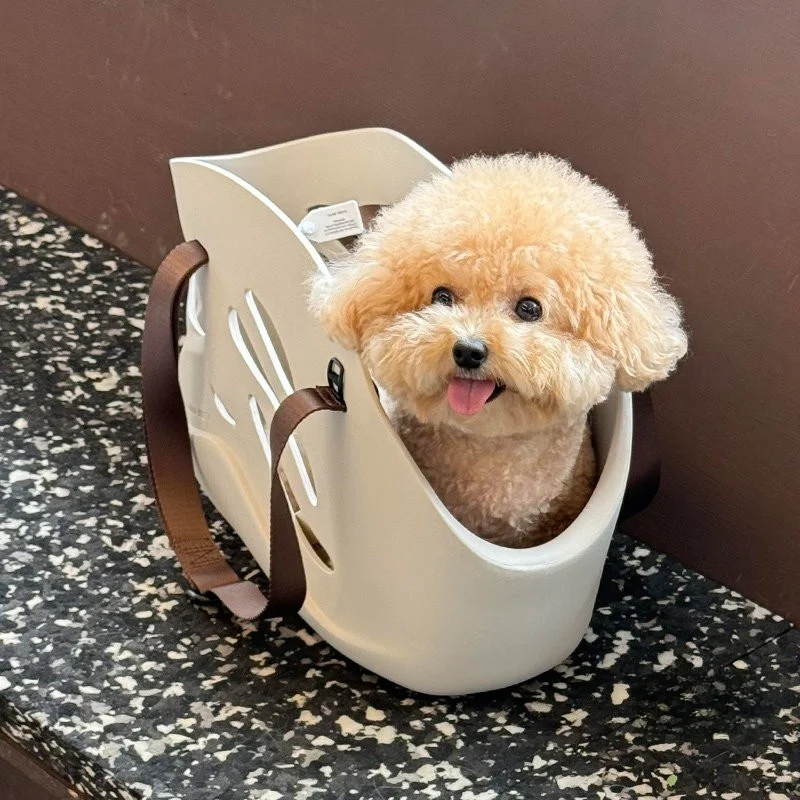 Portable Dog  Backpack Outdoor Travel Handbag Small Teddy Bichon Pet Carrier Crossbody Bag for Dogs And Cats Fitness Scena...