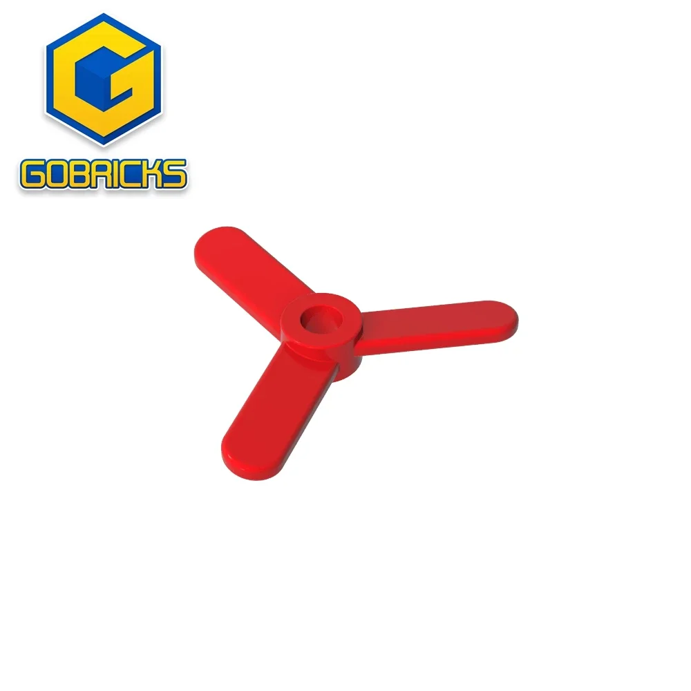 

Gobricks Building Blocks GDS-2034 Propeller 3 Blade Small compatible with lego 2421 pieces of children's toys MOC DIY