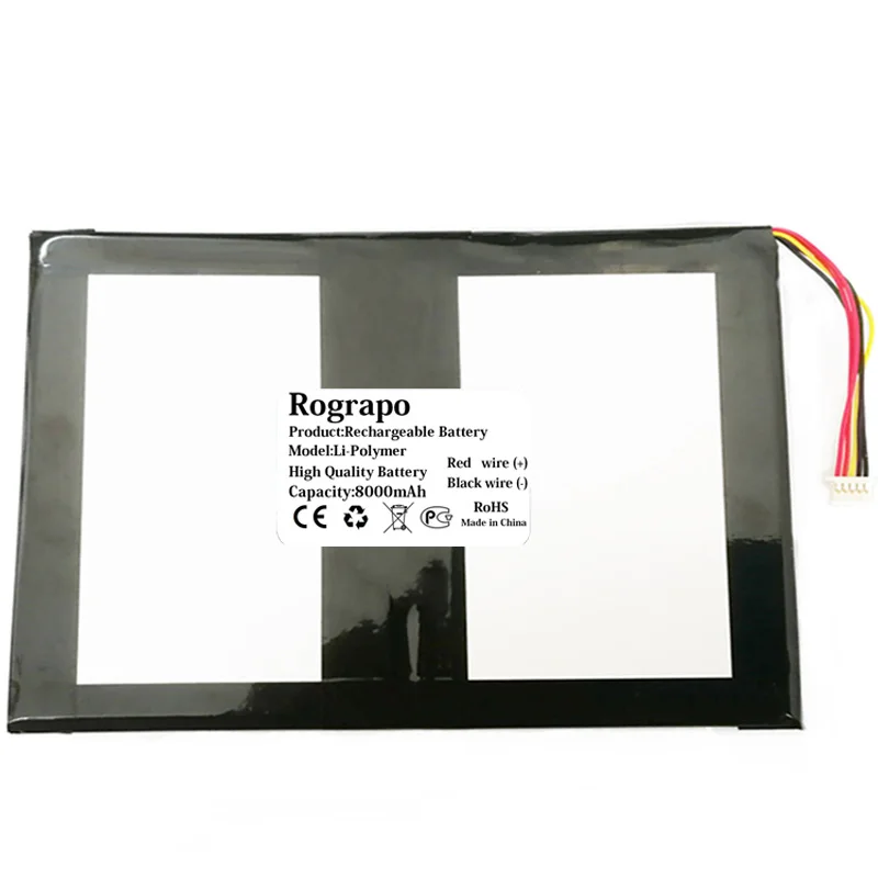 New 3.8V 8000mAh Tablet PC Battery For Teclast 29105147 5 Wire Plug