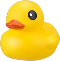 Giant Rubber Duck 6.89 Inch Big Rubber Duck Large Duck Bath Toy with Squeaky Sound for Summer Baby Shower Birthday Party Favor