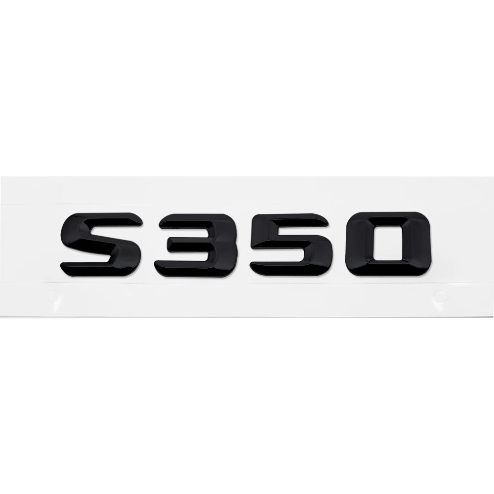 Auto Stickers For Mercedes Benz S350 S400 S420 S430 S450 S500 S550 S600 W211 W210 AMG Car Decoration Fender Accessories Emblem