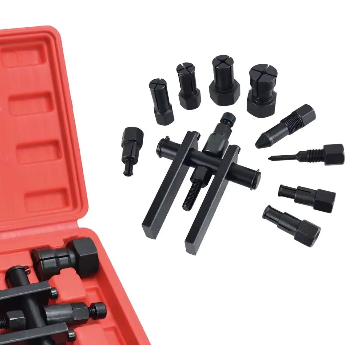 10PCS Motorcycle Inner Bearing Puller Removal Tool Extractor 8-25mm Blind Hole Wheel Maintenance Kit For Bike Repair Hand Tools