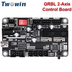 TWOWIN GRBL 2-Axis Control Board USB Port CNC Engraving Machine Control Laser Engraver Control Board with Offline Controllor