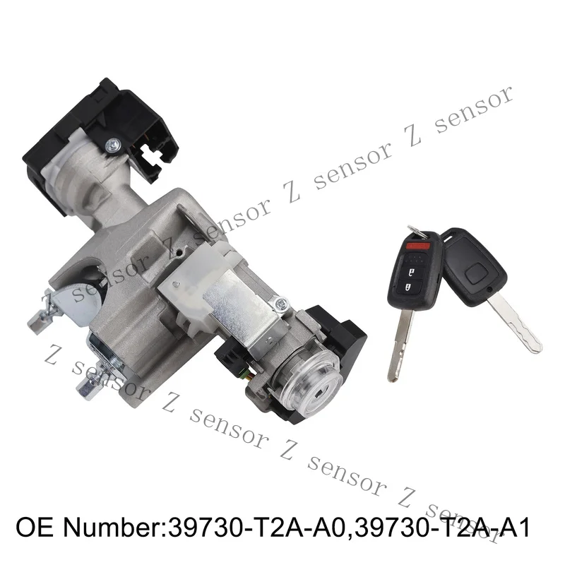 Z+ Ignition Switch Lock Assembly with Chip 39730-T2A-A1 For Honda Accord 2013-17 F8