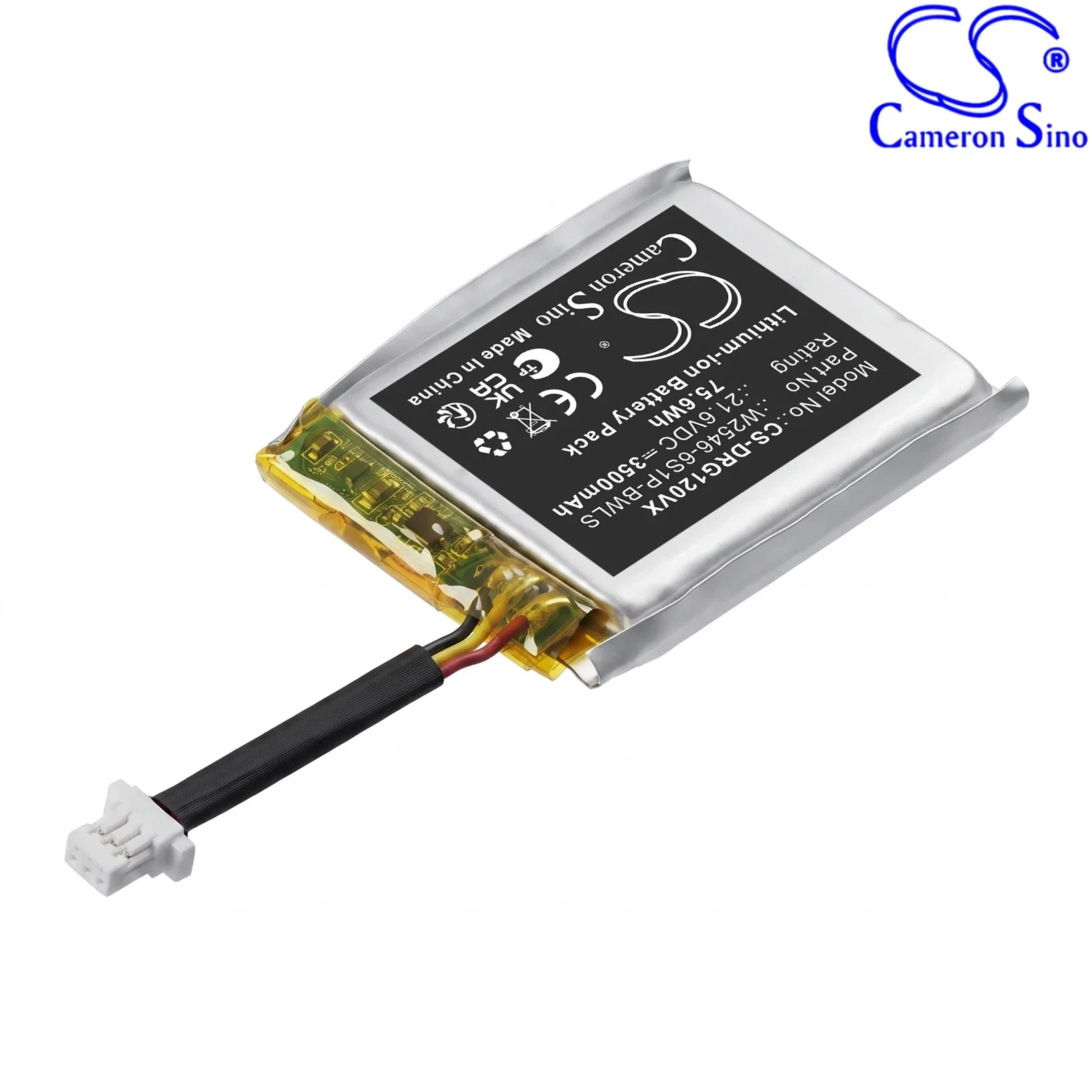 Cameron Sino 21.6V 3500mAh Replacement Battery for Dreame G12 Pro Wet & Dry G12 Dual W2546-6S1P-BWLS