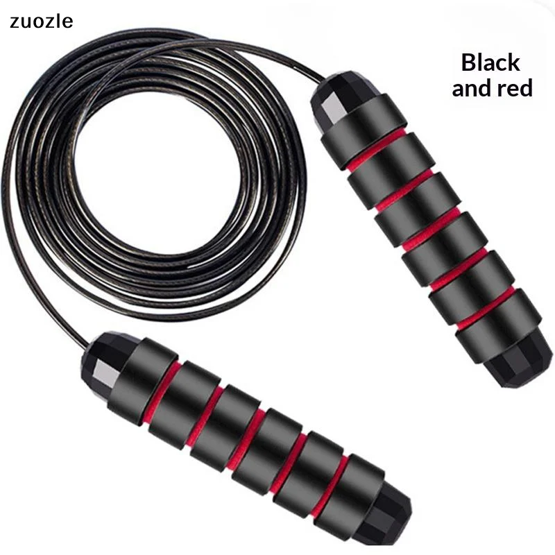 exquisite1 Set Adjustable Anti-Tangling Steel Wire Jump Rope For Skipping Fitness Workout Home Sport Training Equipment