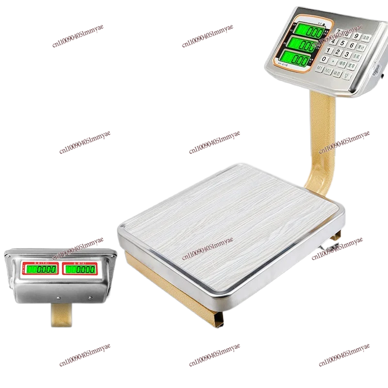Electronic Scale 60kg Accurate 0.01kg Gram, Weighing Platform Shijin Business Small Pricing Scale