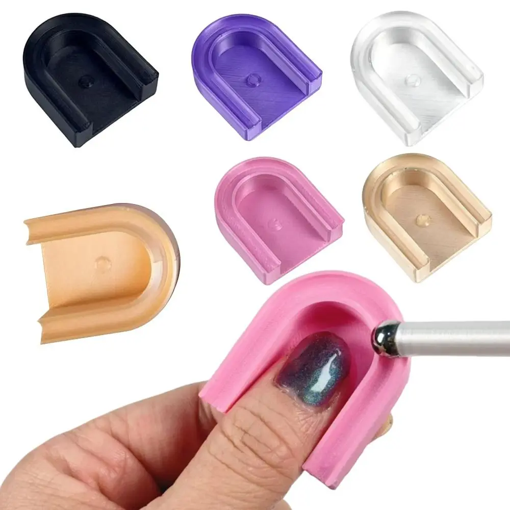 U 字型マグネット 5D スエードネイル複数の色ワイドライトキャットアイマグネットベルベットテクスチャクリエイティブ装飾品ネイルアートツール