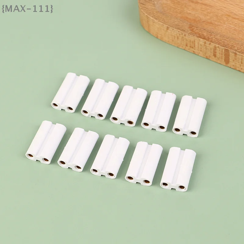 【F2-MAX111】10Pcs T5 T8 LED Tube Lamp Seamless Connector - 2 Pin 3 Pin Fluorescent Light Joint Unit for Fixture Installation