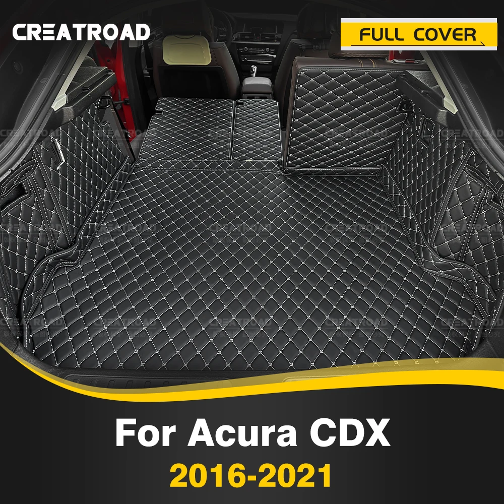 

CREATROAD для Acura CDX 2016-2021 2020 2019, авто полное покрытие, коврик для багажника, автомобильный защитный коврик, грузовая подкладка, аксессуары для интерьера