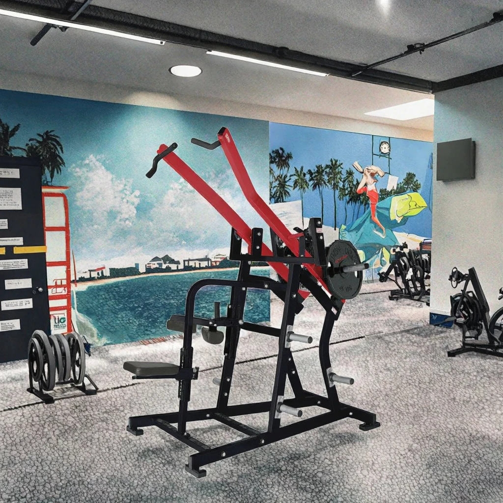 Functional Strength Fitness Machine Wide Pulldown with Steel Top Cover Top Functional Fitness Equipmentpromote sales