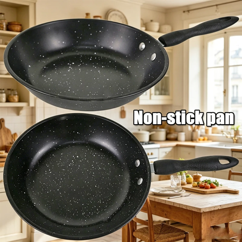 1Pc 23cm Pan Frying Egg Skillet Pot Antistick Cooking Omelette Pans Nonstick Non Iron Stick Saucepan Fry Omelet Cast Cookware