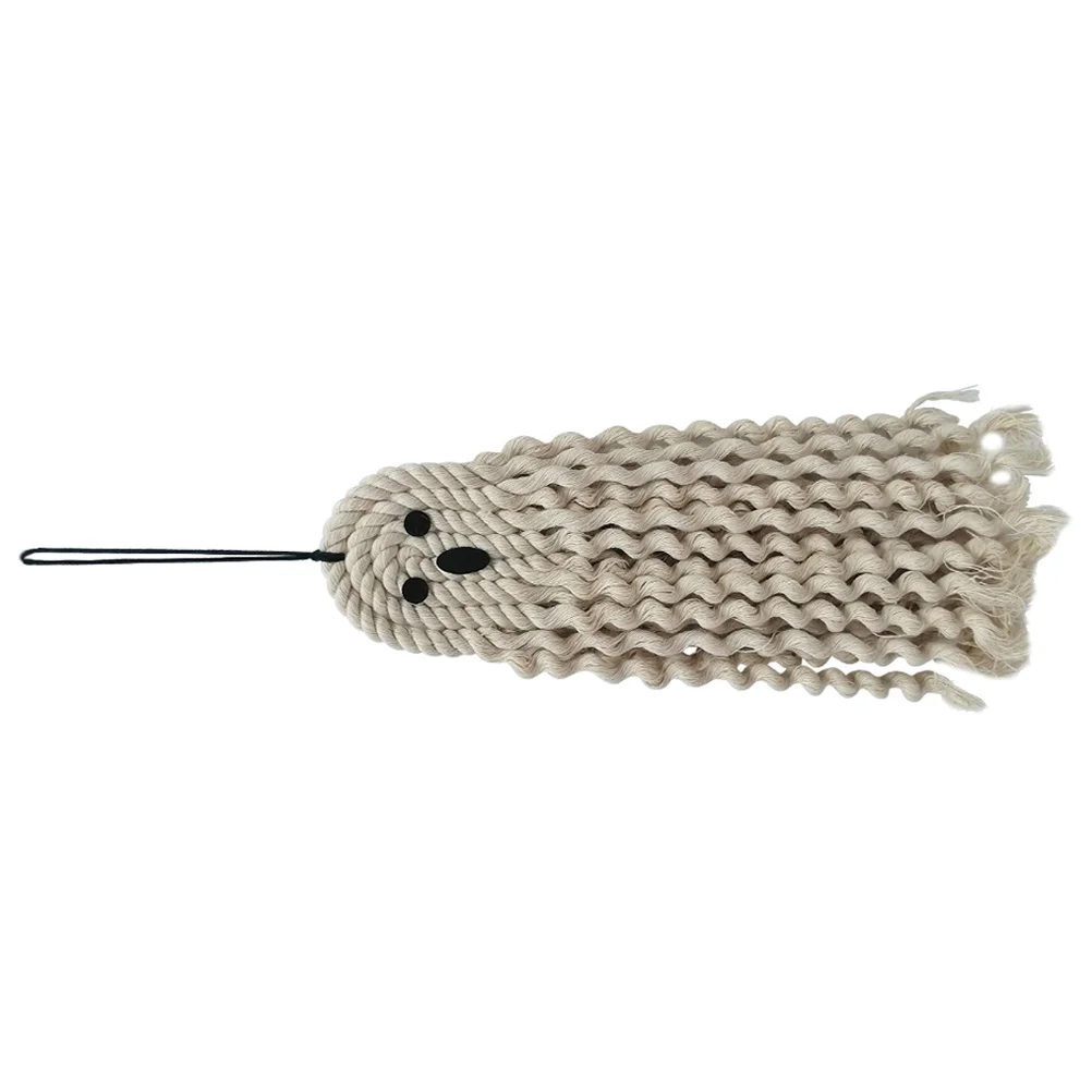 هالوين المنسوجة شبح شنقا ديكور قلادة مخيفة للحفلات ساحة ديكور مسكون منزل الدعامة شنقا شبح منزل مسكون قلادة #2