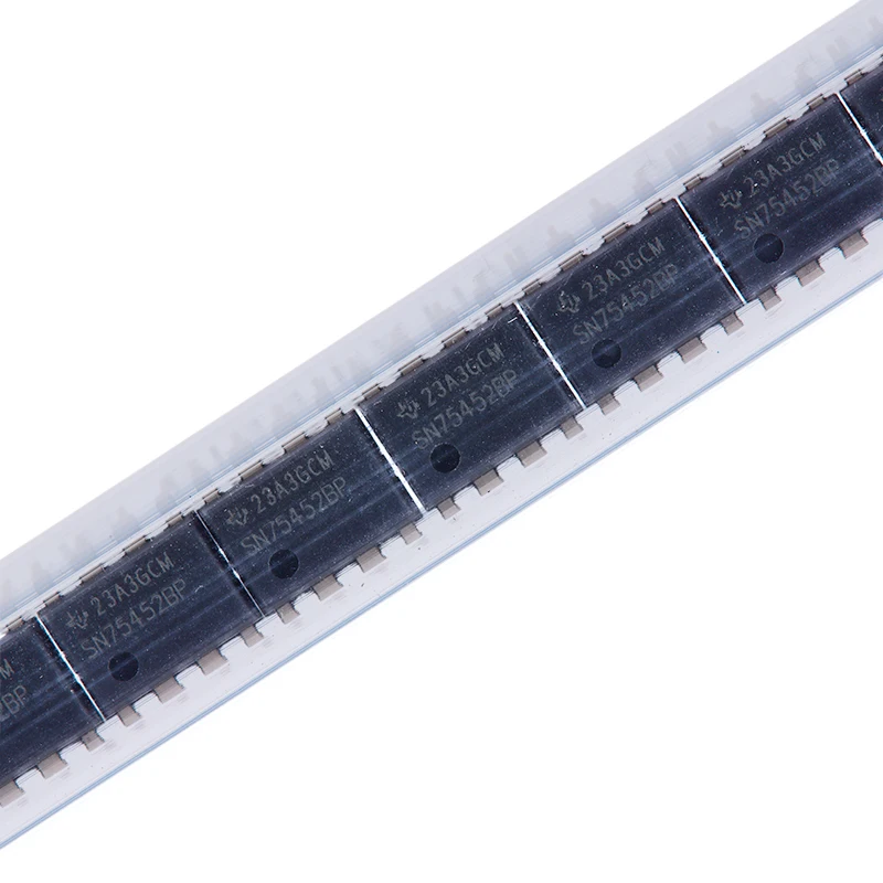 10 Buah/Lot SN75452BP DIP-8 Buffer & Driver Line Dual Hi Spd Periph Suhu Operasi: 0 C-+ 70 C
