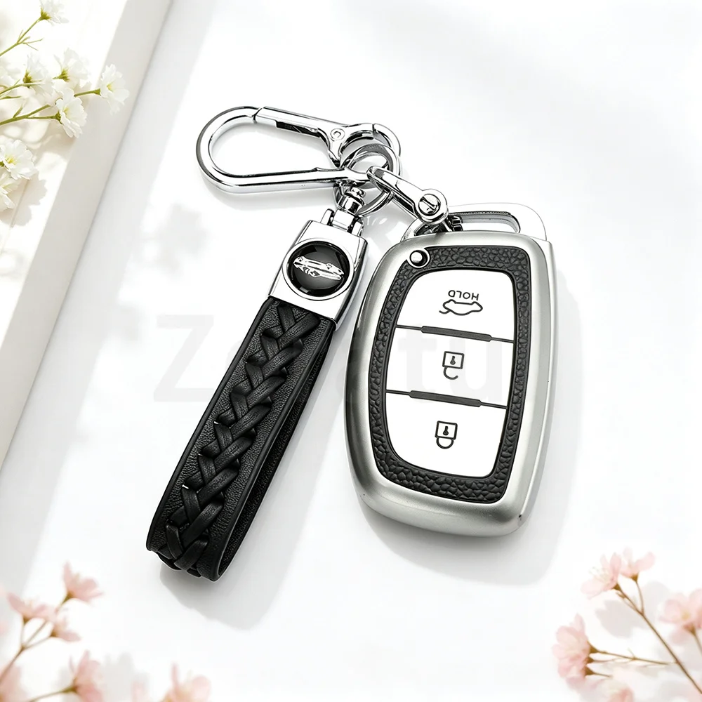 

3 Buttons TPU Car Smart Key Case Cover for Hyundai Tucson Santa Fe Rena Sonata Elantra Creta Ix35 Ix45 I10 I30 I40 Accessories