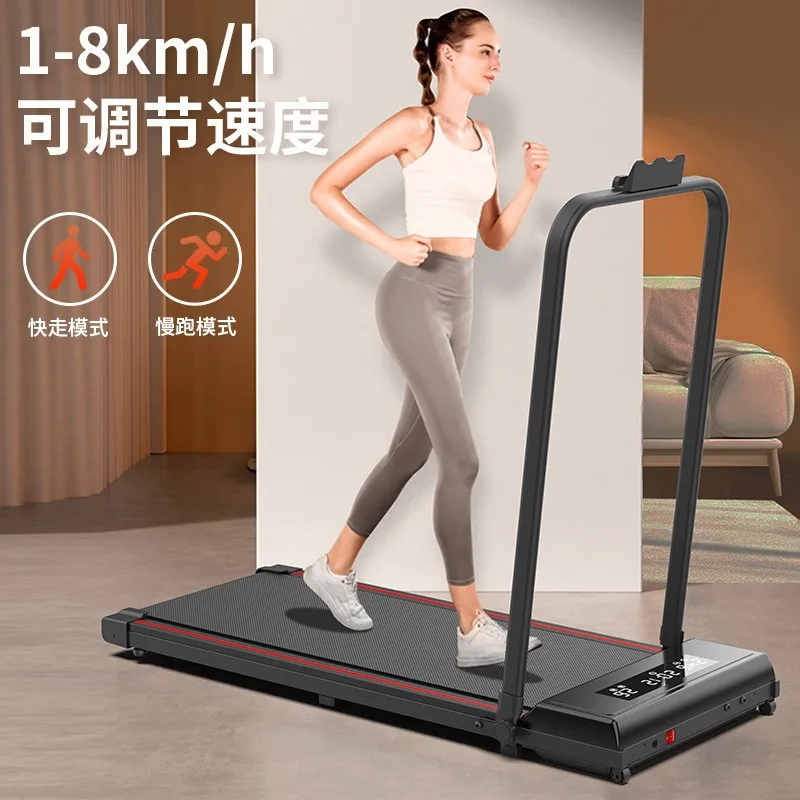 Foldable Under Desk Electric Walking Pad, Silent Mini Flat Treadmill, Portable Indoor Home Fitness Walking Machine image 2
