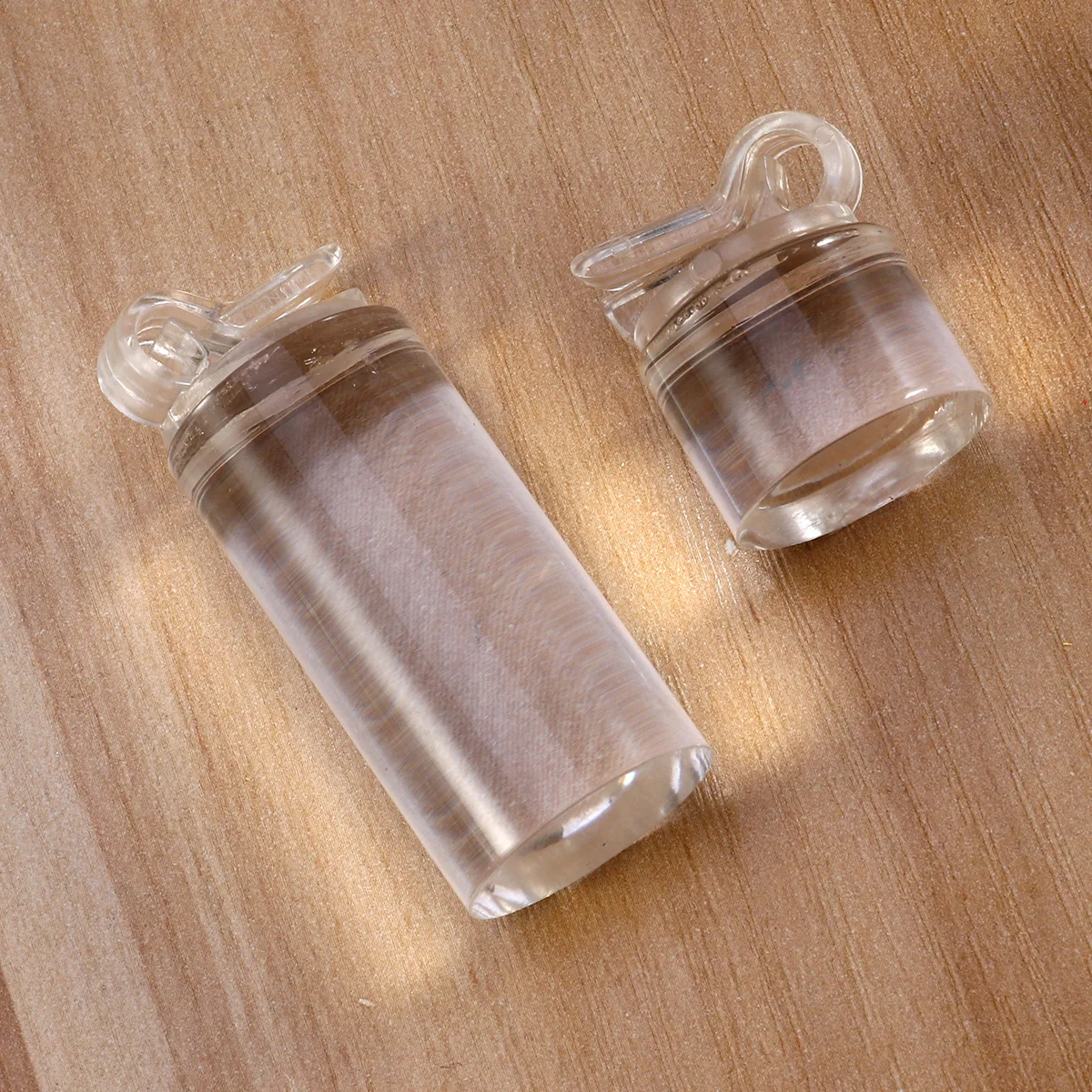 7-teilige Ring-Display-Requisiten, Acryl-Ringe, Display-Halter, transparente Organik-Glas-Ringe, Display-Requisiten