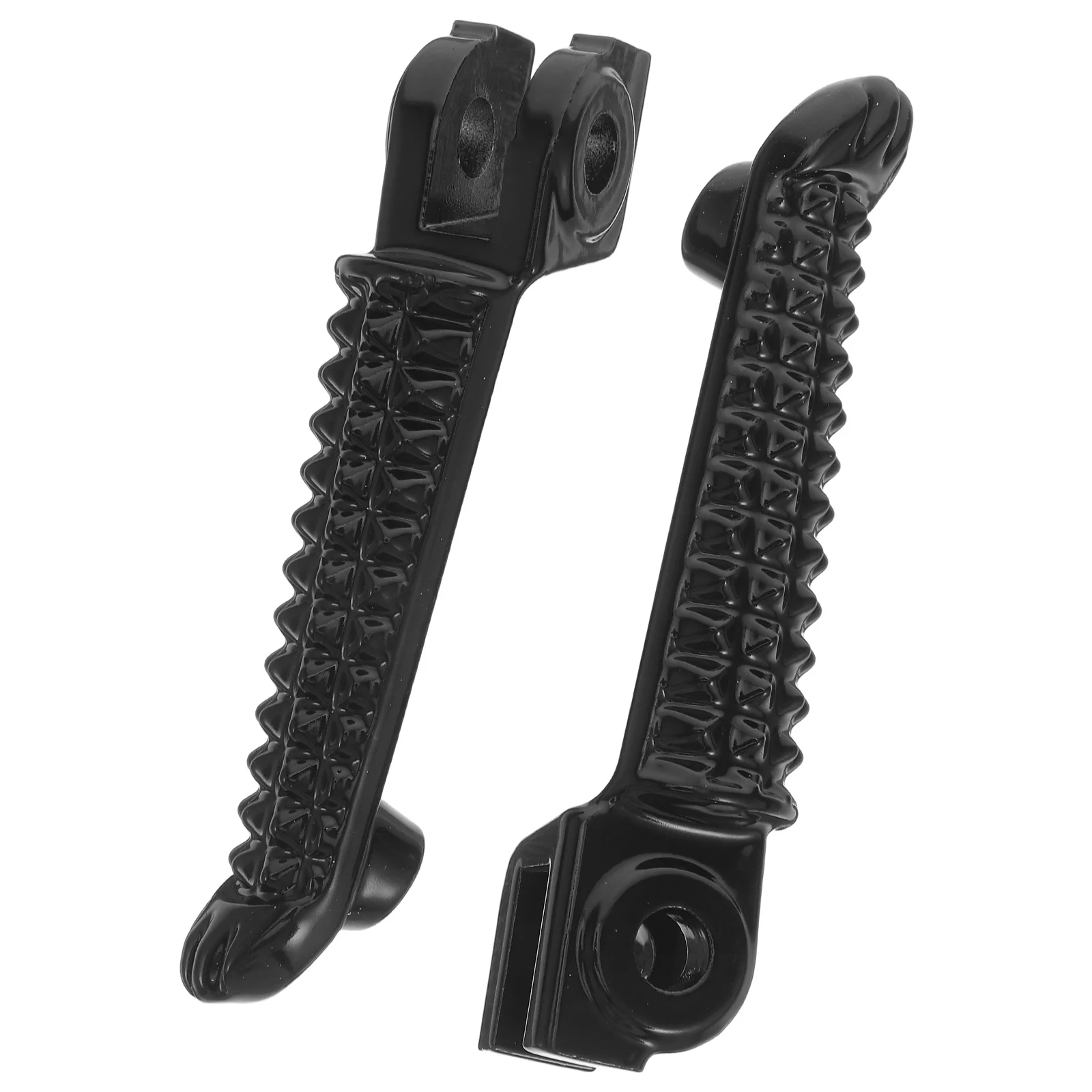

2Pcs Motorcycle Foot Pegs Universal Iron Footrest Pedal Replacement Durable Anti-Slip Motorcycle Rider Comfort
