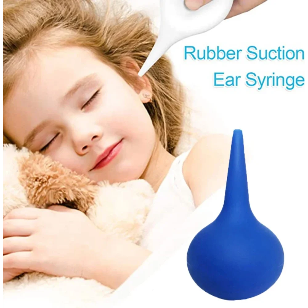 1pc Ear Wax Removal Irrigation Cleaning Kit Ear Syringe Bulb Air Blower Pump Dust Cleaner Earwax Remover Rubber For Adult Kid